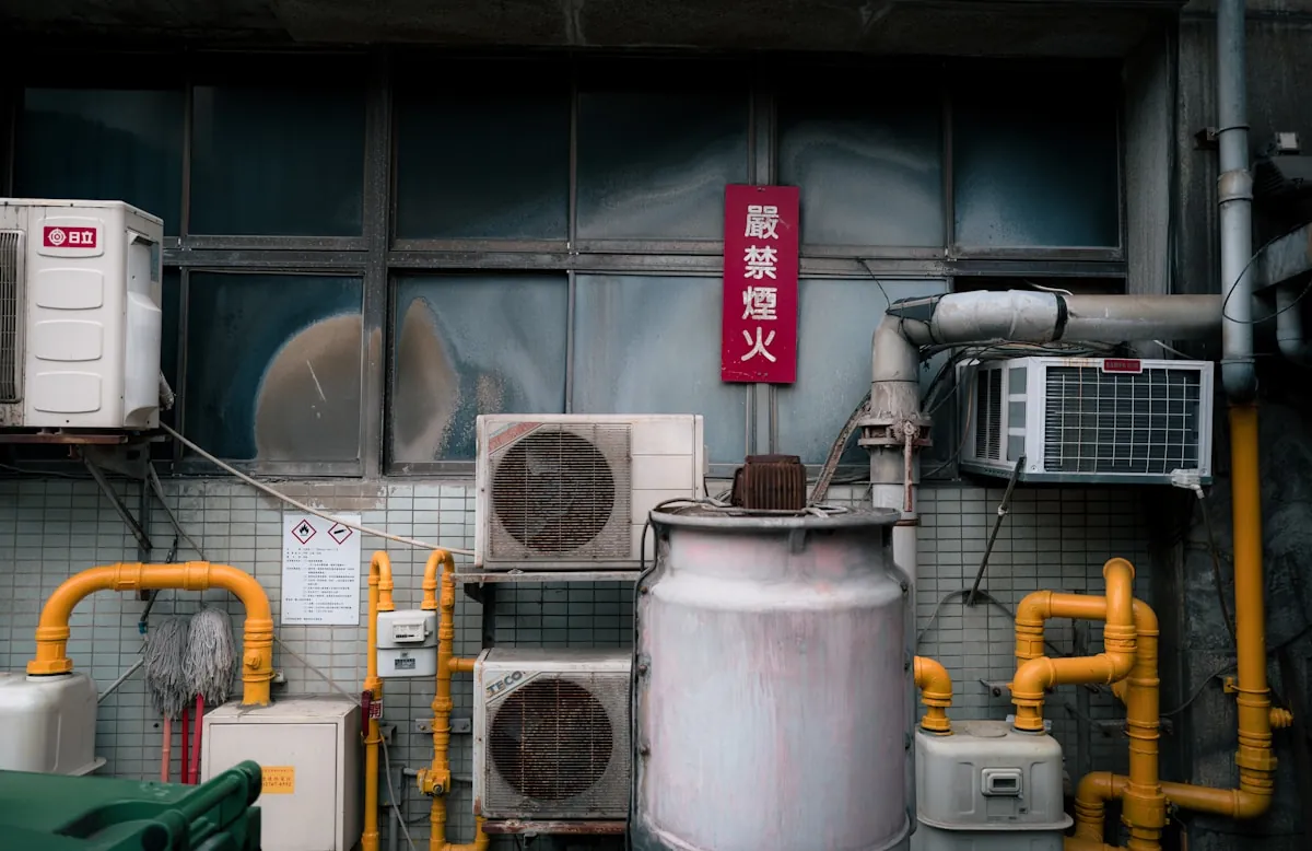 VRF outdoor condenser units
